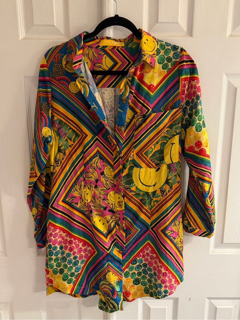 Farm Rio x Smiley Romper
